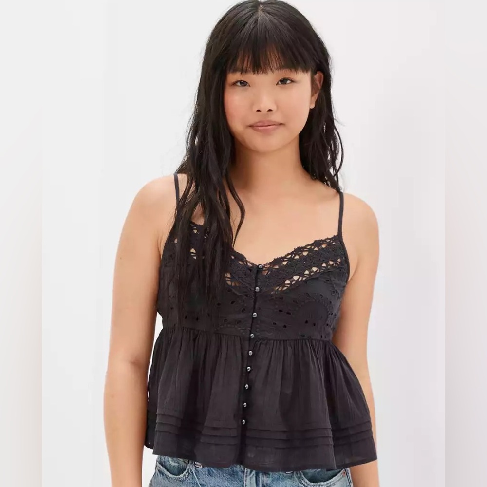 American Eagle babydoll tank top